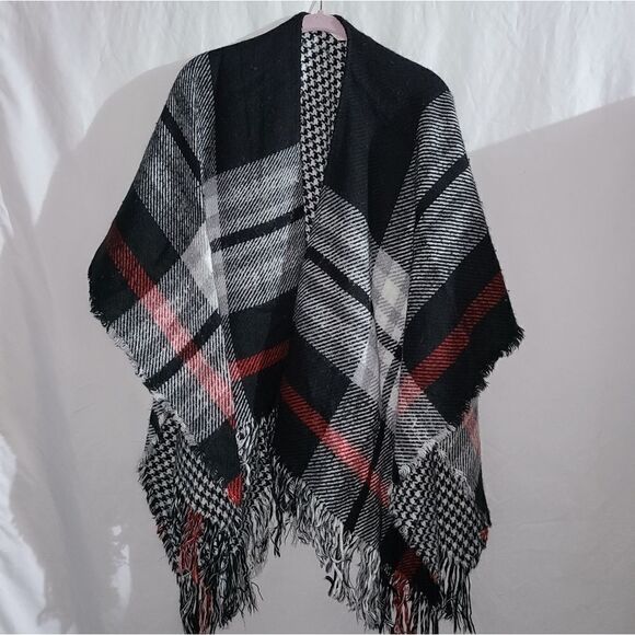 Christopher Banks Oversized Tartan Plaid Blanket Scarf - Picture 1 of 8